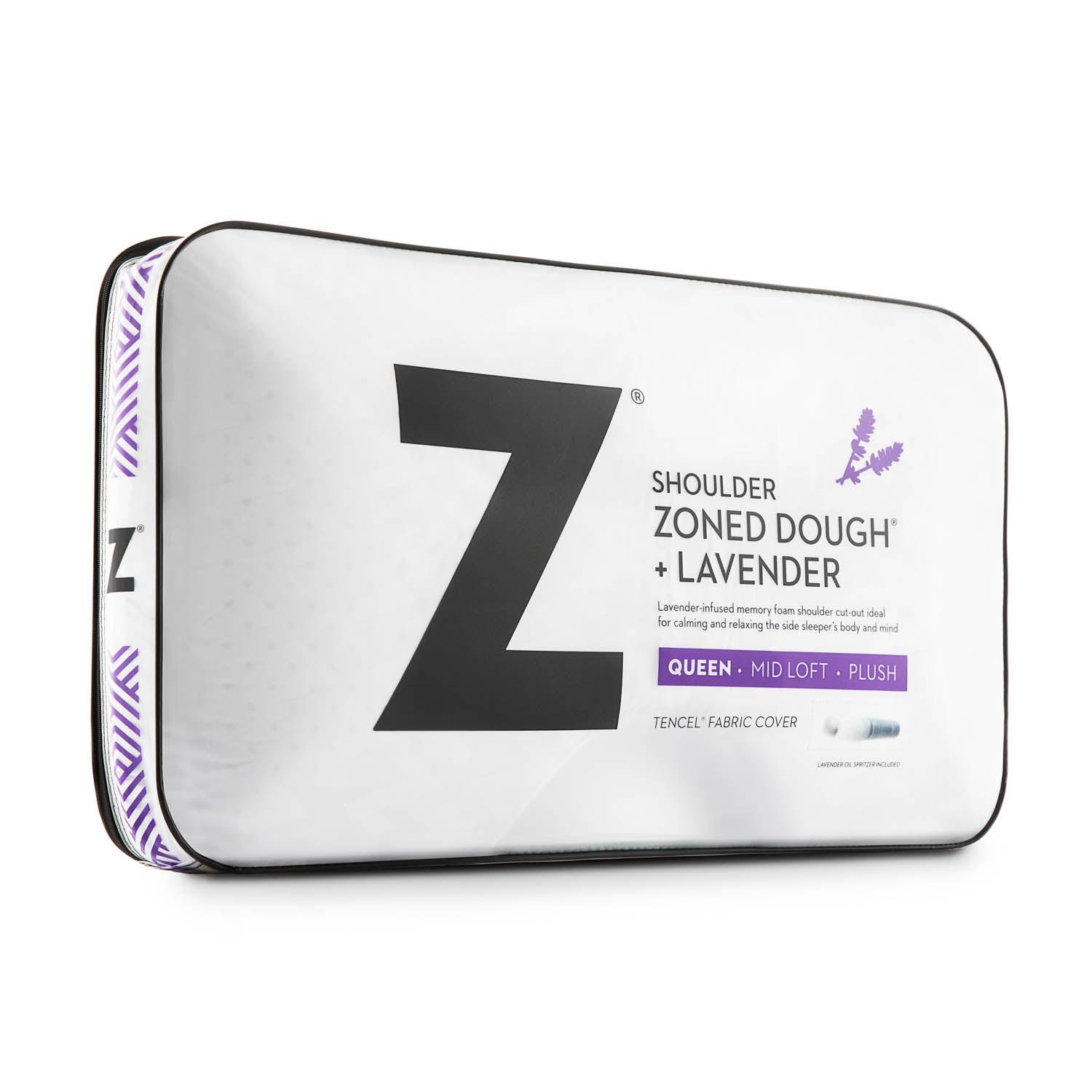 SHOULDER ZONED DOUGH® LAVENDER - beddingbag.com