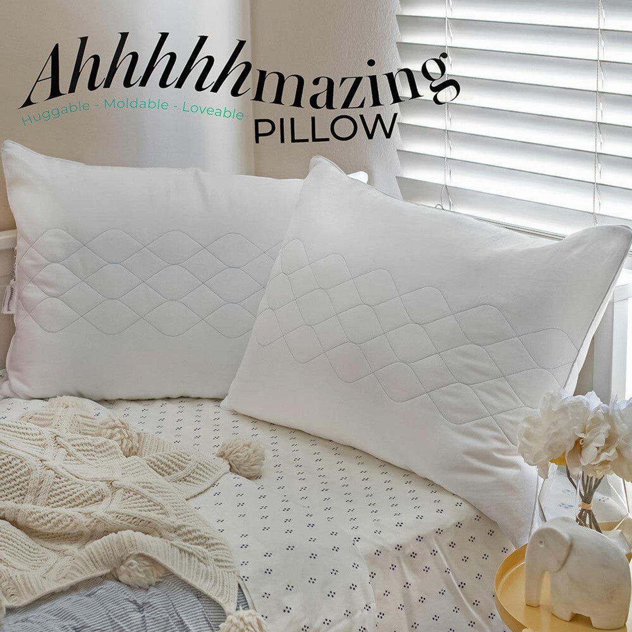 Continuous Comfort Down Alternative Pillow for All Sleepers (Hypoallergenic) - beddingbag.com