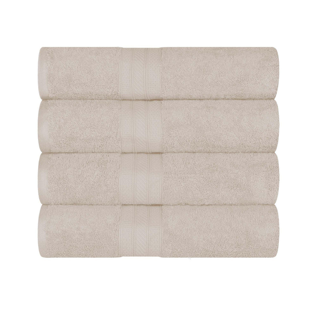 Cotton Plush Heavyweight Bath Towel Set of 4