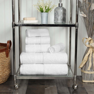 Atlas Cotton Plush Towel Set 6 Piece for USA homes