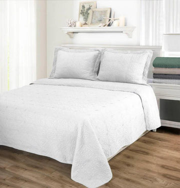 Corrington Fine Stitch Cotton Quilt Set