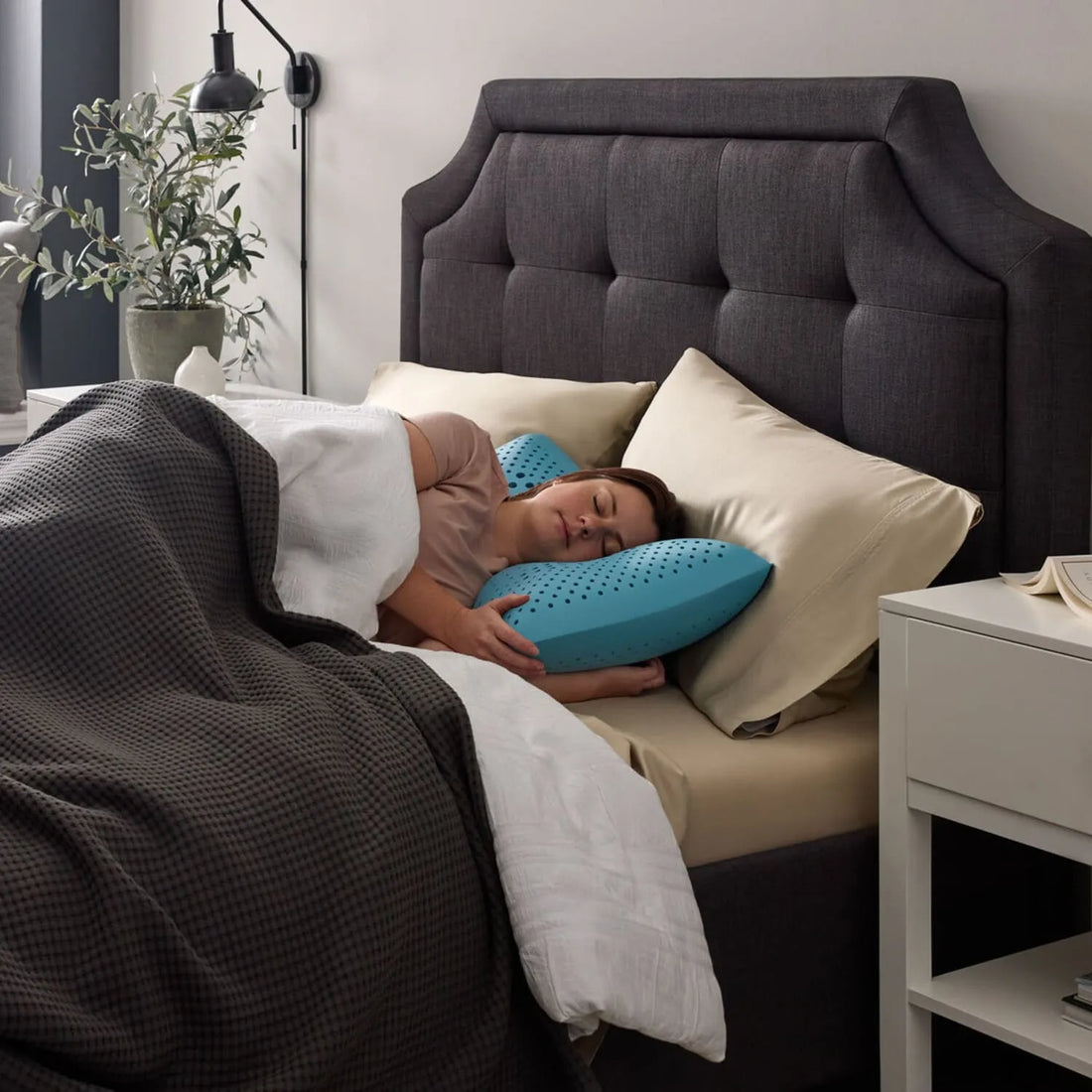 Shoulder Zoned Gel Dough® Z Pillow for Comfort