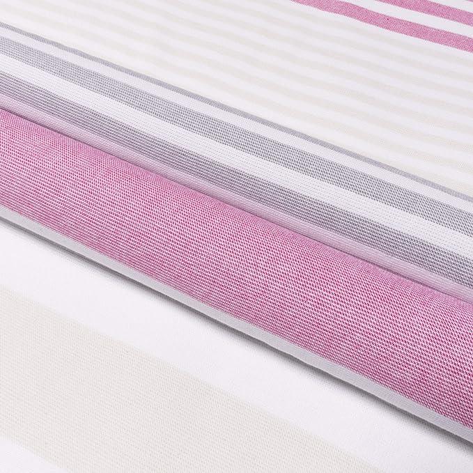 Meera Stripe Fouta Cotton Beach Towel Set - Thumbnail 5