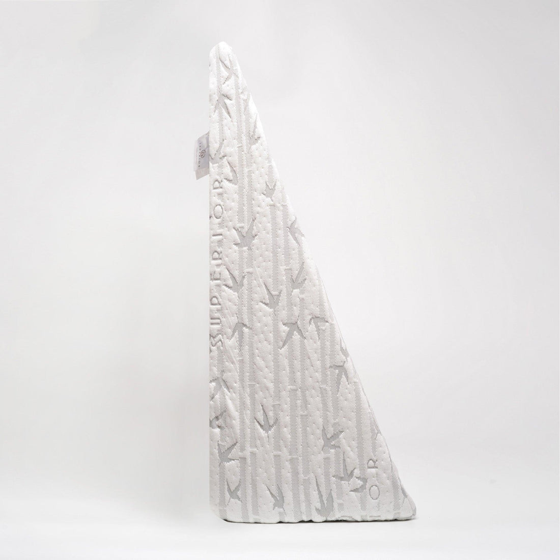 Memory Foam Sleeping Support Wedge Pillow, Removable Cover White