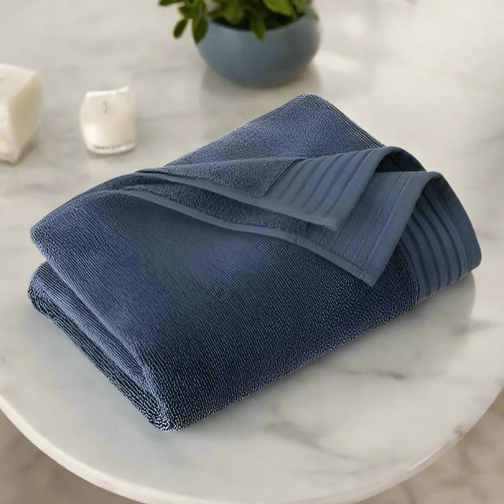 Egyptian Cotton Bath Towel - Blue Horizon - beddingbag.com