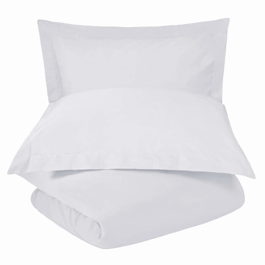 Cotton Blend 1200 Thread Count Solid Duvet Cover Set